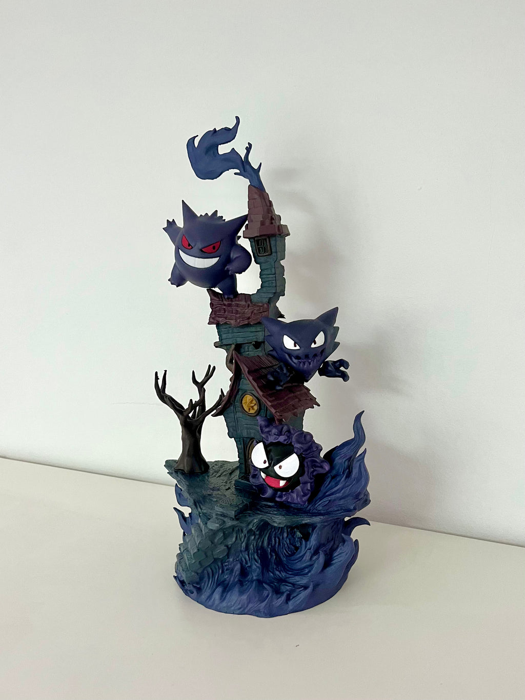 Diorama Gengar, Haunter, Gastly